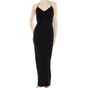 Linen Blend Maxi Dress Coastal Festival